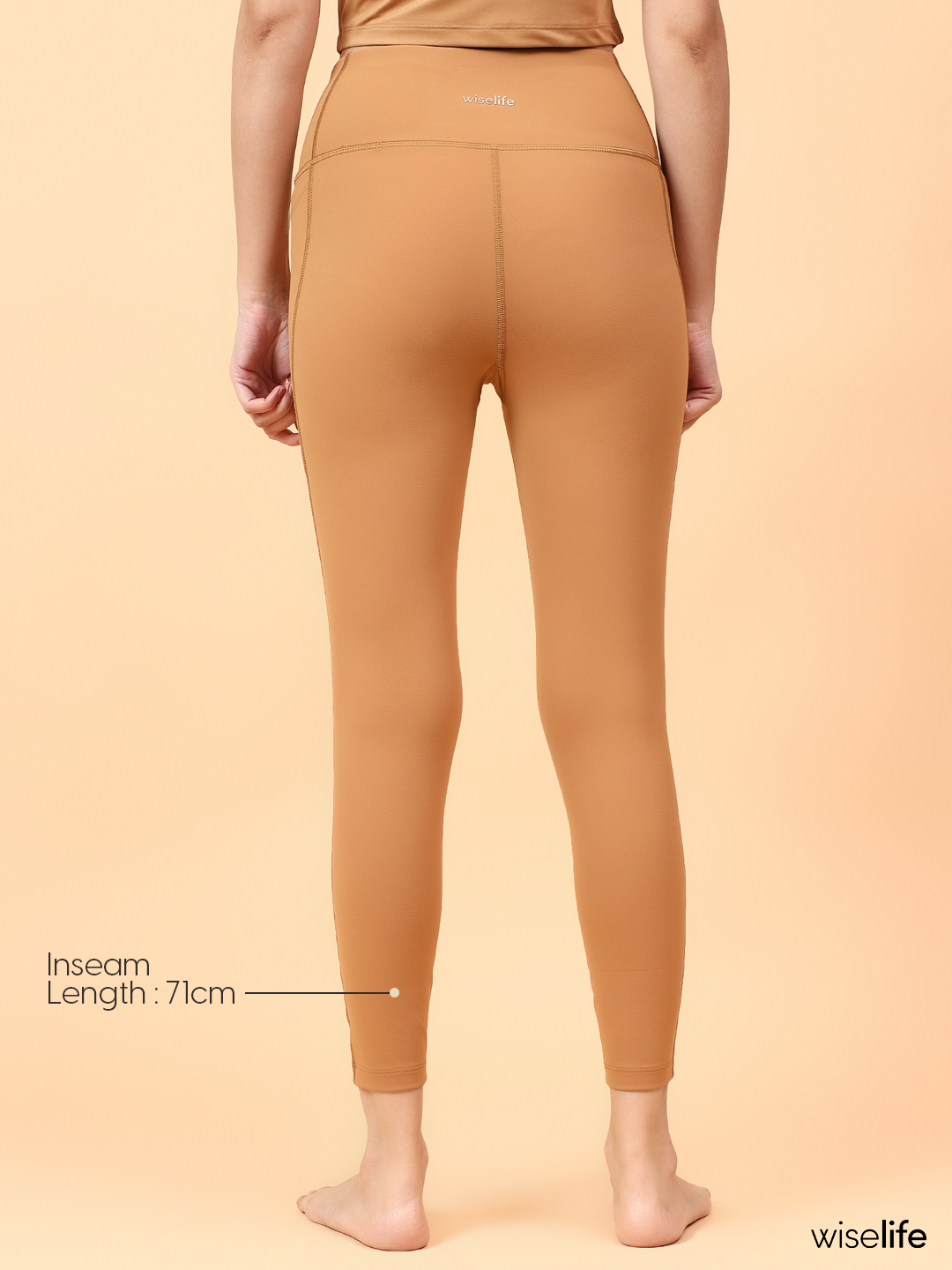Active Fitted Leggings (Brown)