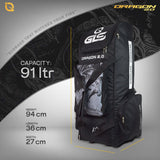 GLS Dragon 2.0 Duffle Wheelie Cricket Kit Bag