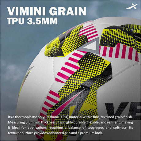 Vector X Galaxy TPU Machine Stitched Football|Training|Match |Sports|Playing |Practice|Indoor Outdoor Soccer Ball|Durable & Water-Resistant ball for Practice  Size 5