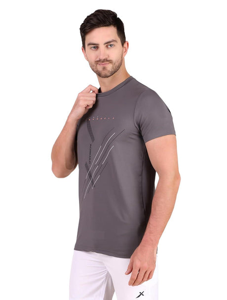 VECTOR X OMT-275 Men's Round Comfortable T-shirt (Pack of 1)For Gym Training and Other Sports