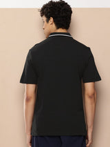 Alcis Men Hidden Zip Polo