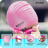 Viva Swimming Combo 614 Senior Kit- Swim Goggles, Caps and Ear plug Combo Set With Case Set- Silicone Non-Slip Material, Anti-Fog, UV Protection For Adults, Boys, Men