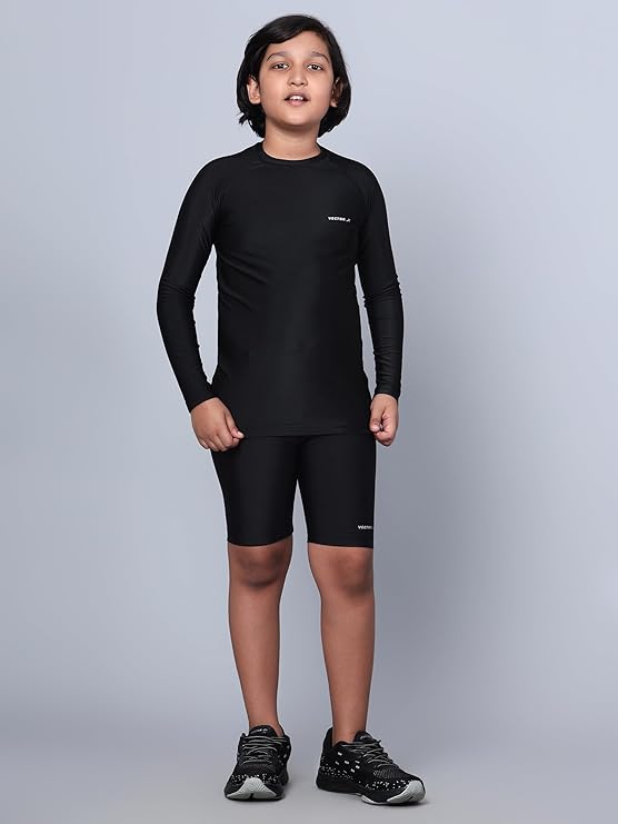 Vector X Unisex Kid's OKT-302 Compression Lycra Full Sleeve Top