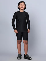 Vector X Unisex Kid's OKT-302 Compression Lycra Full Sleeve Top