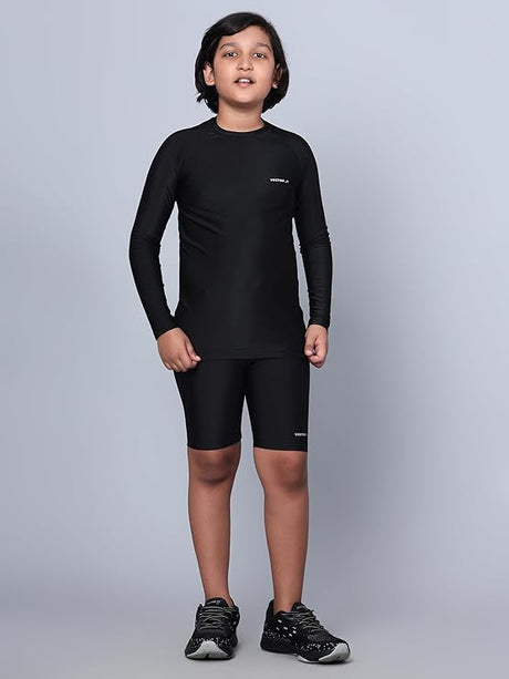 Vector X Unisex Kid's OKT-302 Compression Lycra Full Sleeve Top