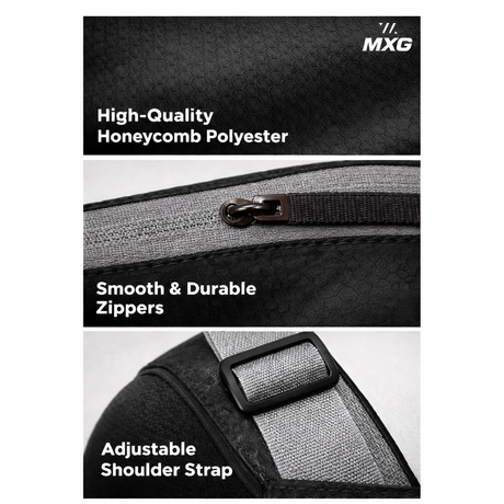 MXG FitGo X 20L Gym Bag for Men & Women | Durable Polyester Duffle Bag for Gym, Workout, Sports & Travel - Image 5 | KIBI SPORTS