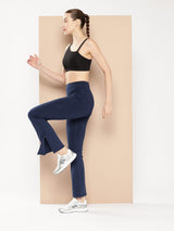 Slit Bootcut Navy Blue