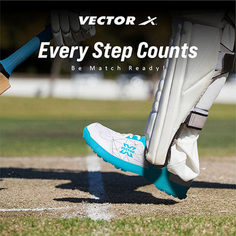 Vector X Bouncer 2.0 Cricket Shoes for Men's - Fast Strap Sporty Synthetic Breathable Upper with Ventilation Holes|PVC Sole Stud, Lightweight, Comfortable & Durable Shoe for All Rounder Performance