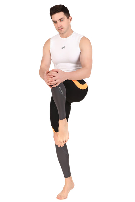 Nylon Compression Calf Sleeves (Dark Grey)
