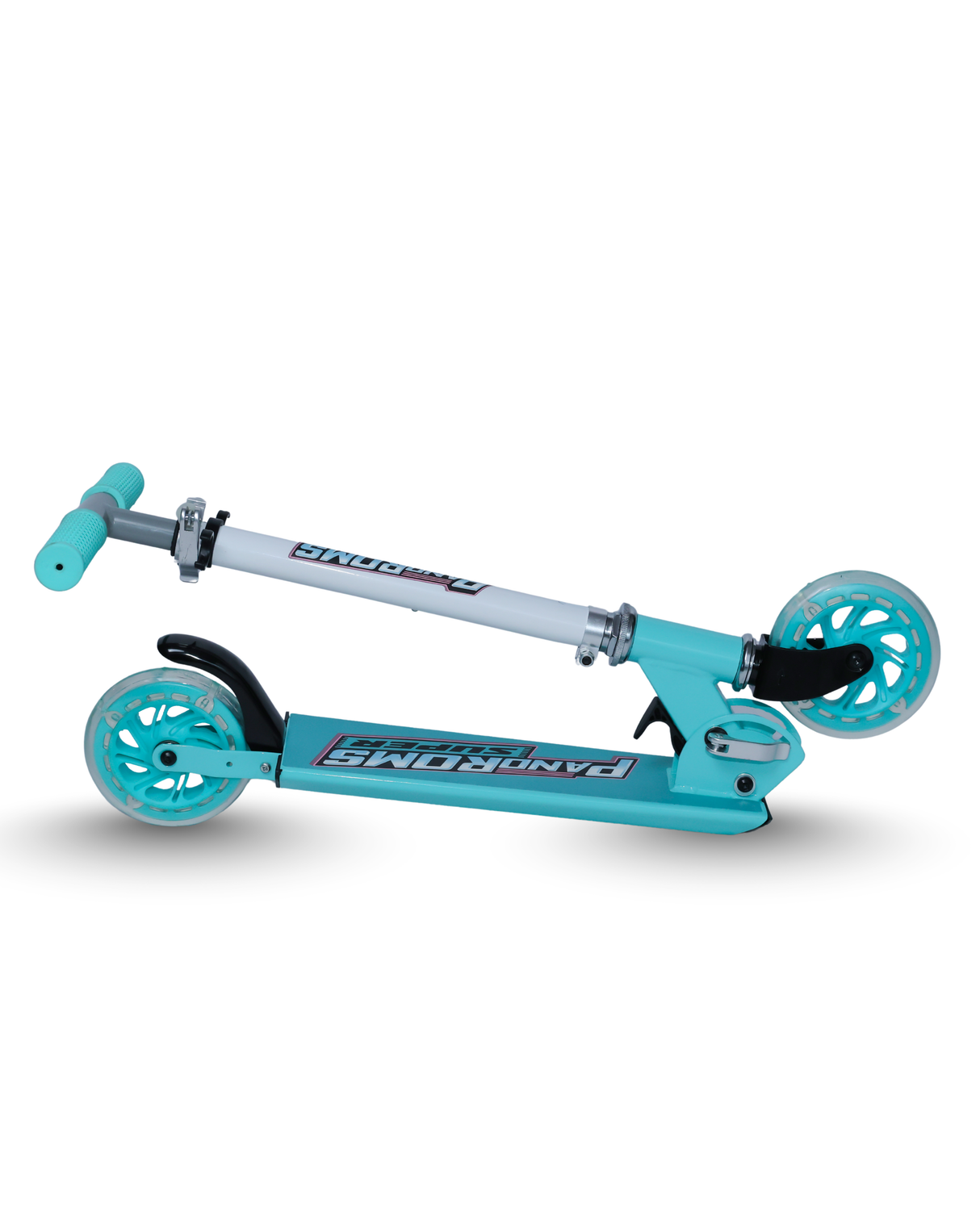 2-Wheel Steel Kick Scooter With LED Wheels
