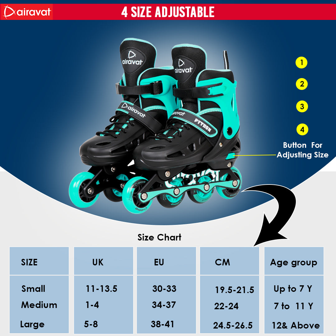 PYTHON INLINE SKATES 7706