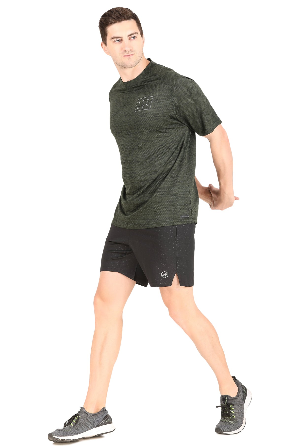 Men's Oversize Sportswear Tshirt (Green Dot)