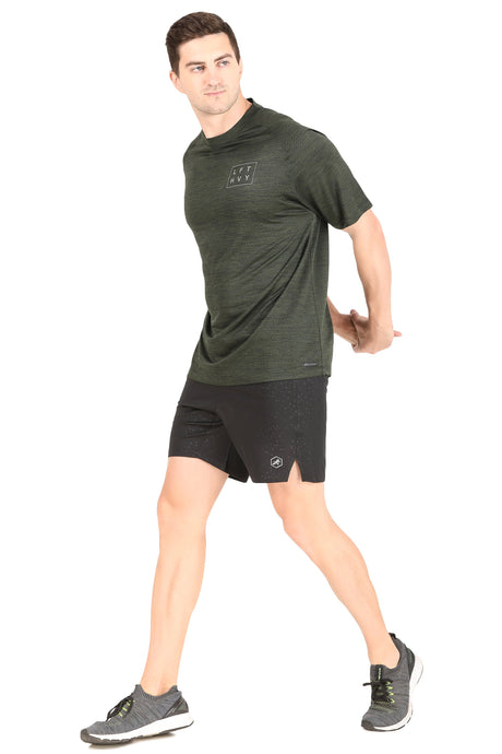 Men's Oversize Sportswear Tshirt (Green Dot)