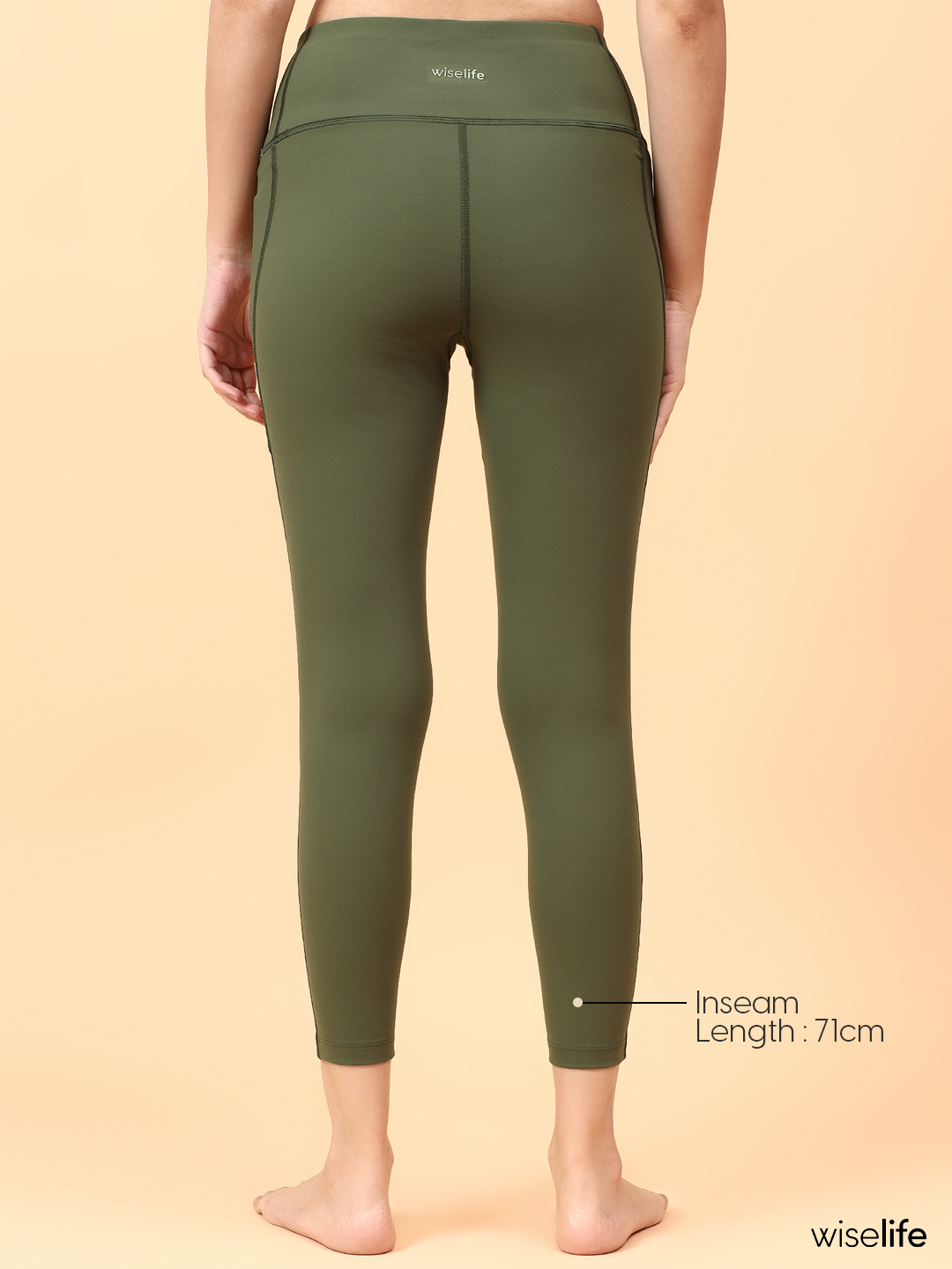 Active Fitted Leggings (Olive green)