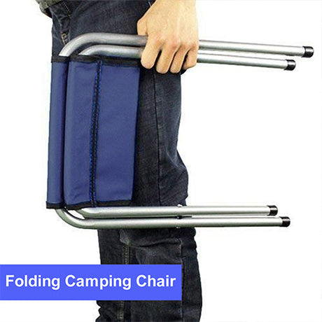 Vector X Camping  Small Sitting Foldable Stool - Light Weight Portable|Solid Aluminum alloy Frame Material, Durable Outdoor Hiking & Fishing , Home, Picnic, Camp, BBQ, Travel (33*27 *35 cm)