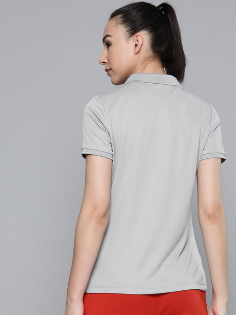 Alcis Women Grey Solid T shirts | Alcis