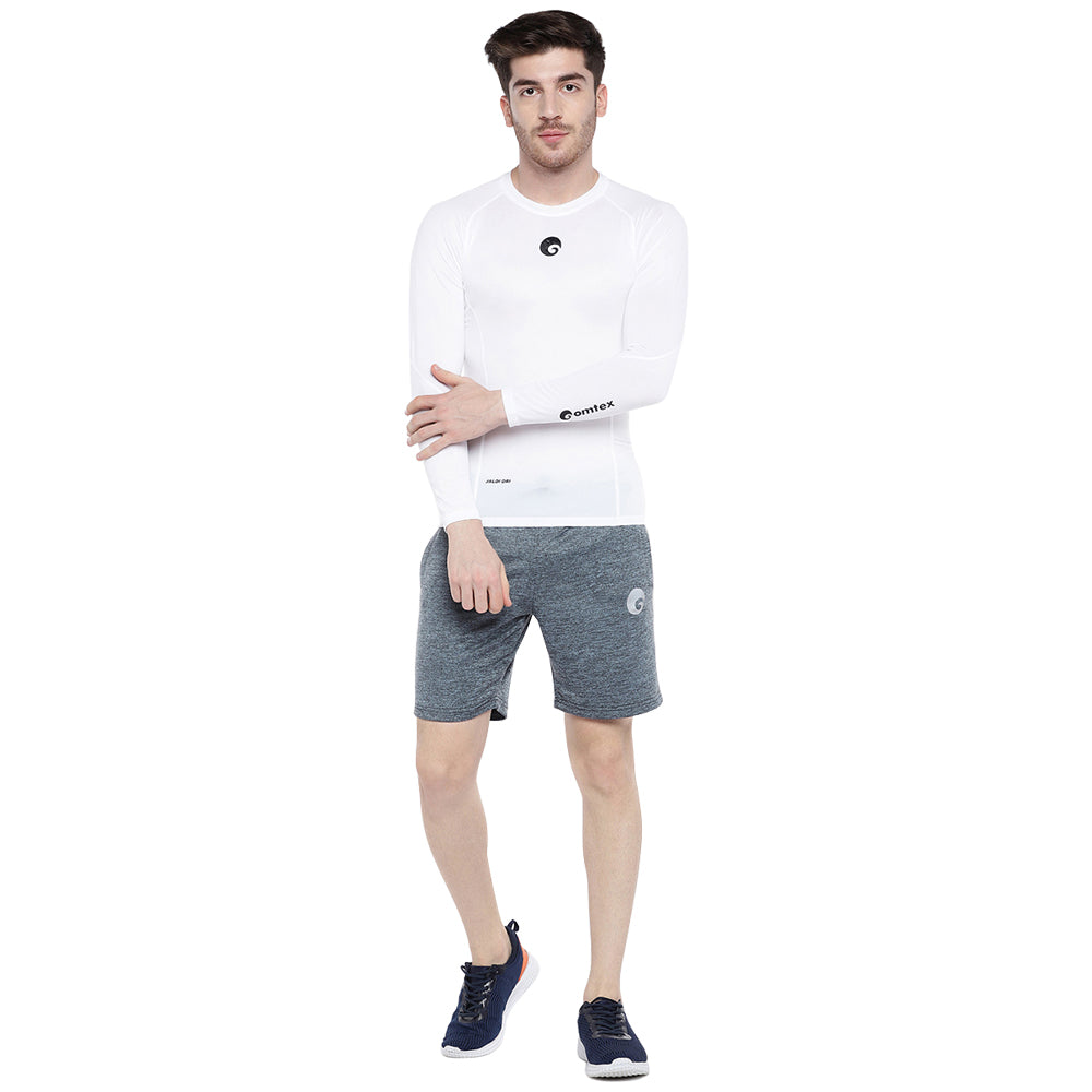 Omtex Shorts for Men - Gray