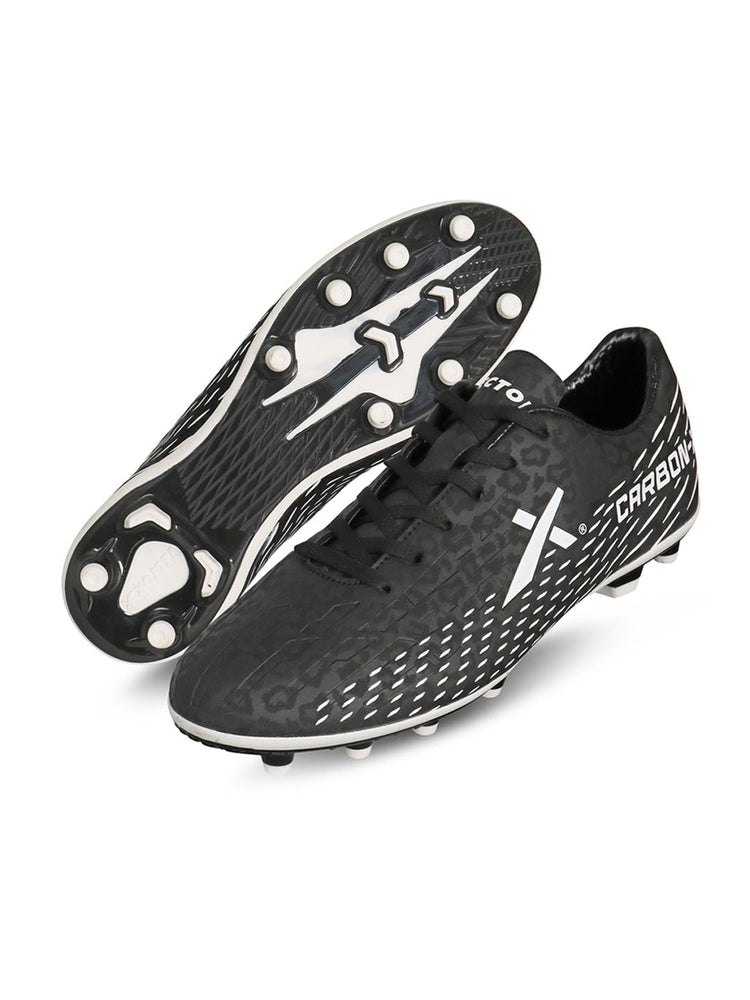 Vector X Carbon-X Men's Soccer Football Shoes Synthetic Leather/TPU Sole Upper Material Athletic|Lightweight Durable Sports Footwear Shoe for Adult, Men & Boys Youth Unisex
