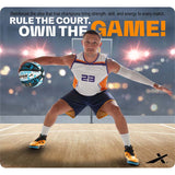 Vector X Power Rubber Moulded Indoor/Outdoor Basketball with Butyl Bladder|(Suitable for Practice/Match/Training) + Free Air Needle