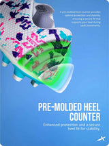 Vector X legacy 3D Texture Imported TPU Fusing Upper with Electroplating Sole Football Shoes