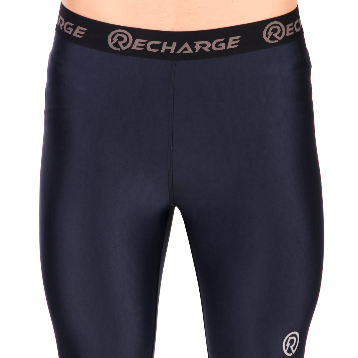 Recharge Polyester Compression Pant (Navy Blue)