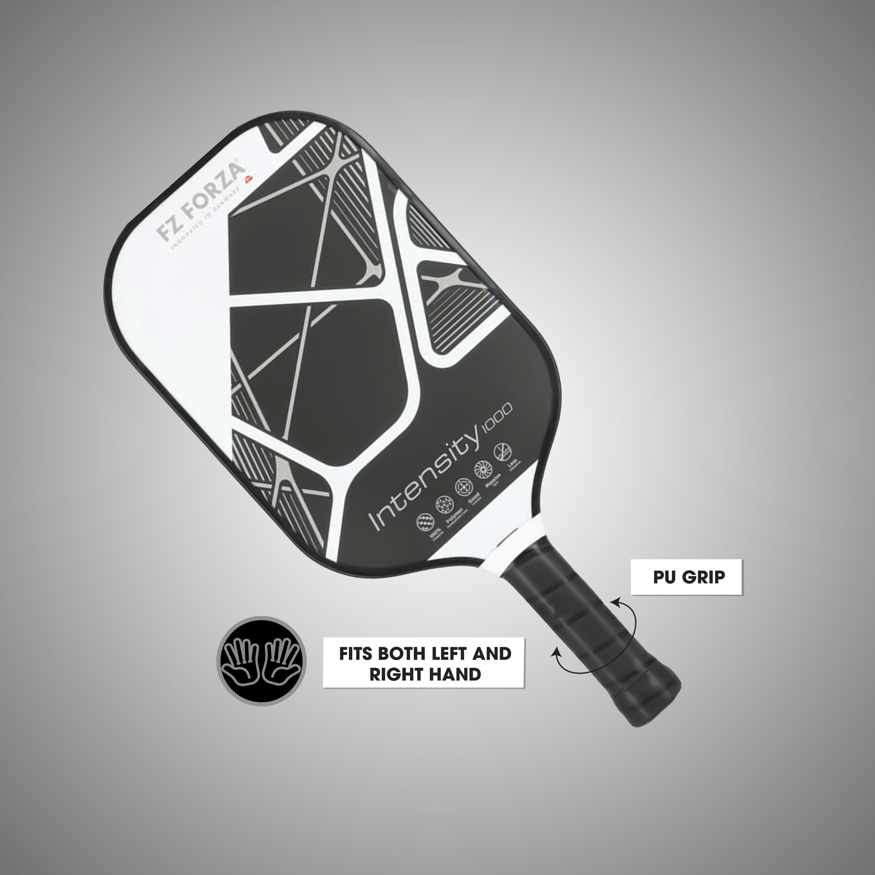 FZ230306 Intensity 1000 Pickleball Paddle - Black