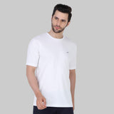 Vector X OMT-168 Mens Wear Polyester Solid Round Neck Half Sleeves T-shirt For Court Games, Cricket, Golf, Running, Training, Athletic Sports Moisture Wicking Tshirt