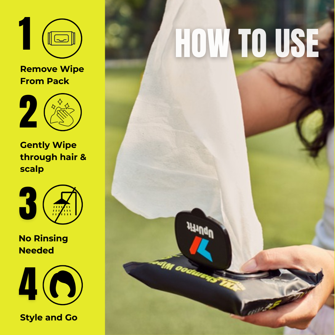 XXL Shampoo Wipes - 30 wipes (10 x 3)