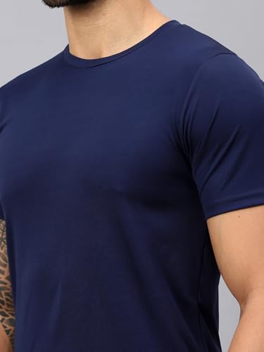 Vector X Mens Solid Crew Neck Short-Sleeve T-Shirt
