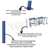 Wall Mounted CrossFit Rig - 24 FT With Storage