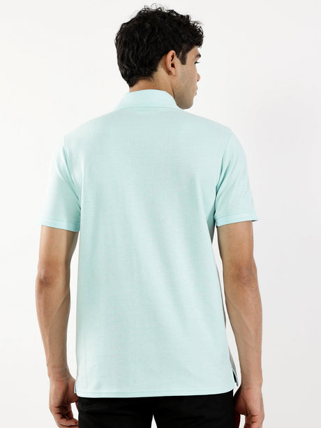 Flex Polo T-shirts Mint Green | Omtex