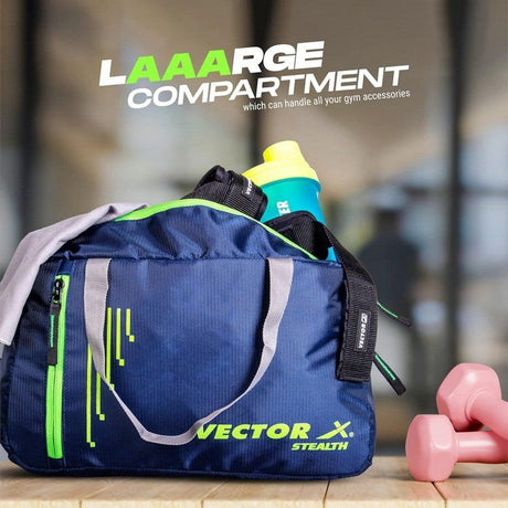 Vector X Stealth Kit Bag for Men and Women Use for Multipurpose Travel, Gym,Fitness, Hanging Organiser