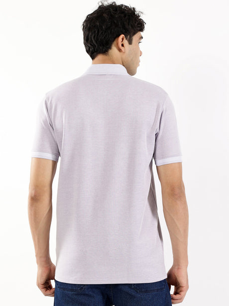 Flex Polo T-shirts Lavender | Omtex