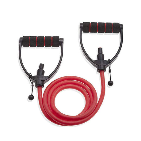 Vector X JF-1100 Resistance Tube with Foam Handles, Door Anchor for Exercise & Stretching, Suitable in Home & Gym Workout for Men & Women