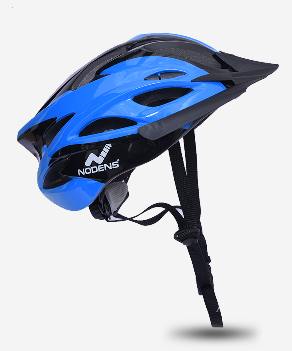 Classic Black/blue cycling helmet