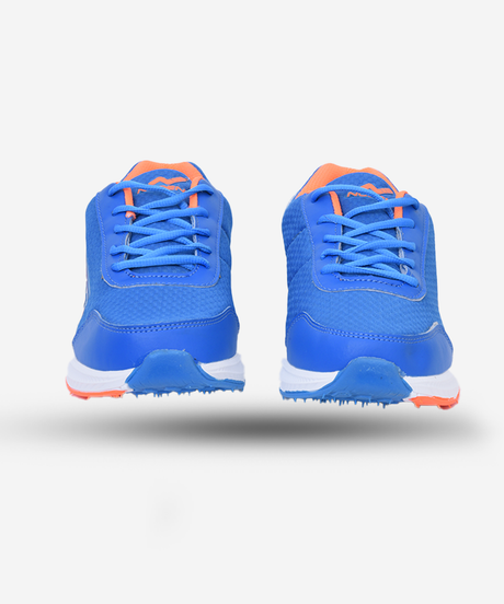Blue marathon shoes | Anand Legguard Works / Nodens Sports