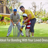 Synco Plastic Cricket Set with Ball Combo for Age Group 12-15 Years Size-5