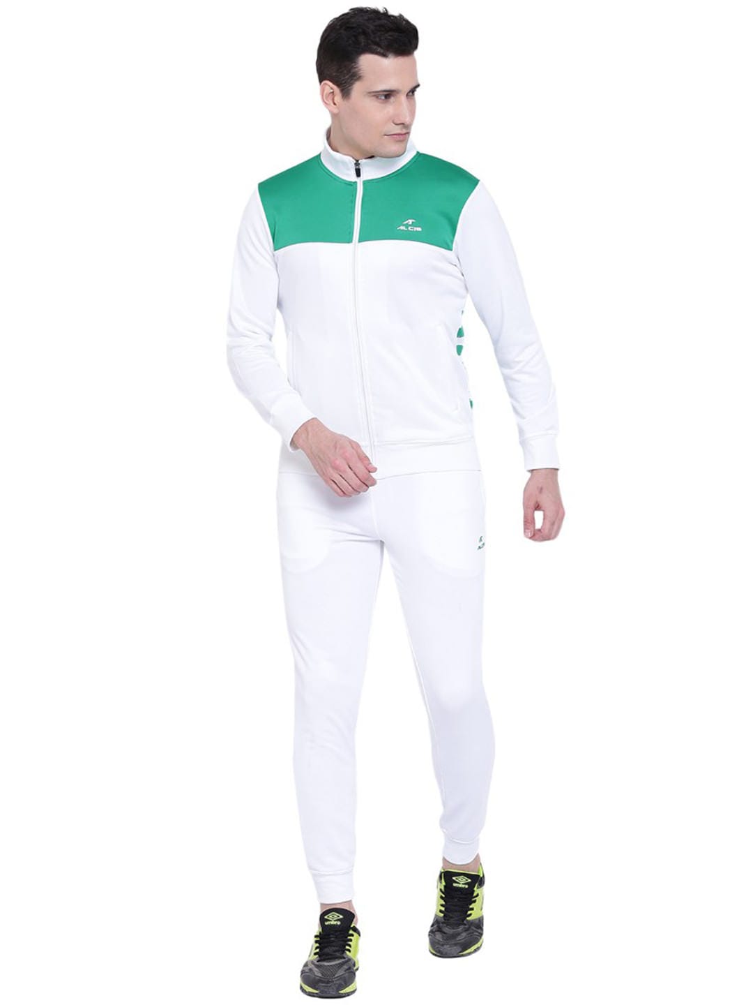 Alcis Men White Tracksuit 508MTS370