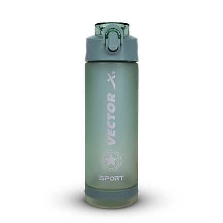 Vector X Plastic Bottle Sport For cycling, exercise, gym,Fitness For Men, Women and Kids (600 ml,Green)