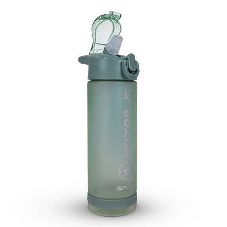 Vector X Plastic Bottle Sport For cycling, exercise, gym,Fitness For Men, Women and Kids (600 ml,Green)