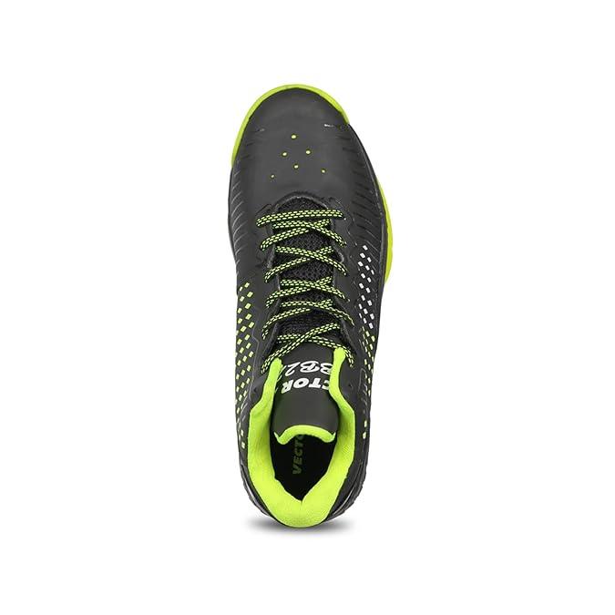 VECTOR X Bb-22 Basketball Shoes For Men (Black, Green)