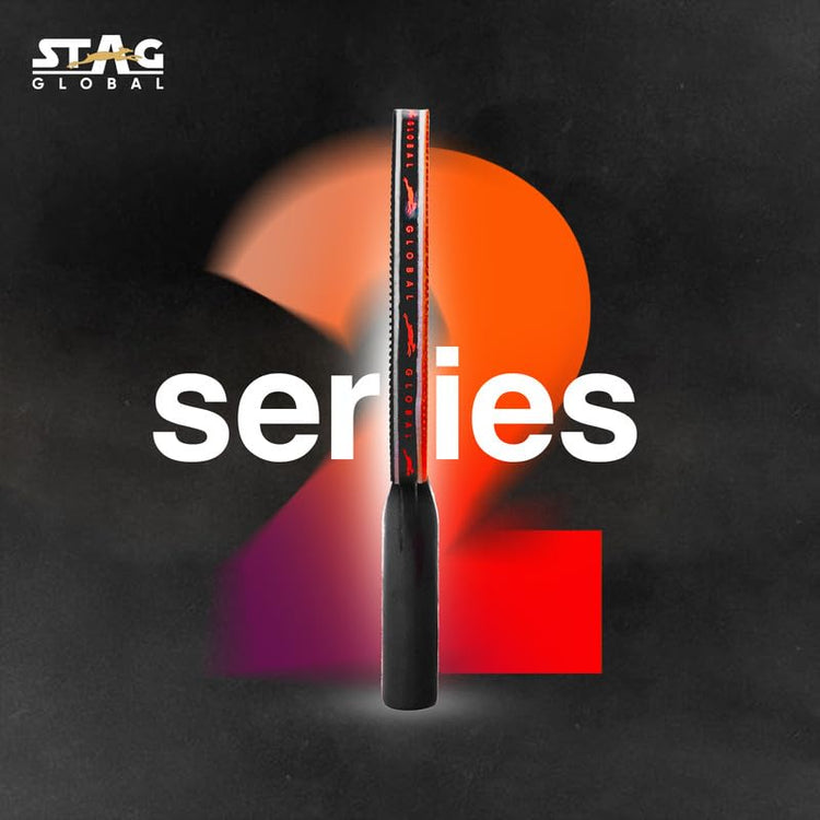 STAG GLOBAL (New Launch) Series 2 Table Tennis Racket | Lightweight | FUNPLAY & Beginners | Multi-Color