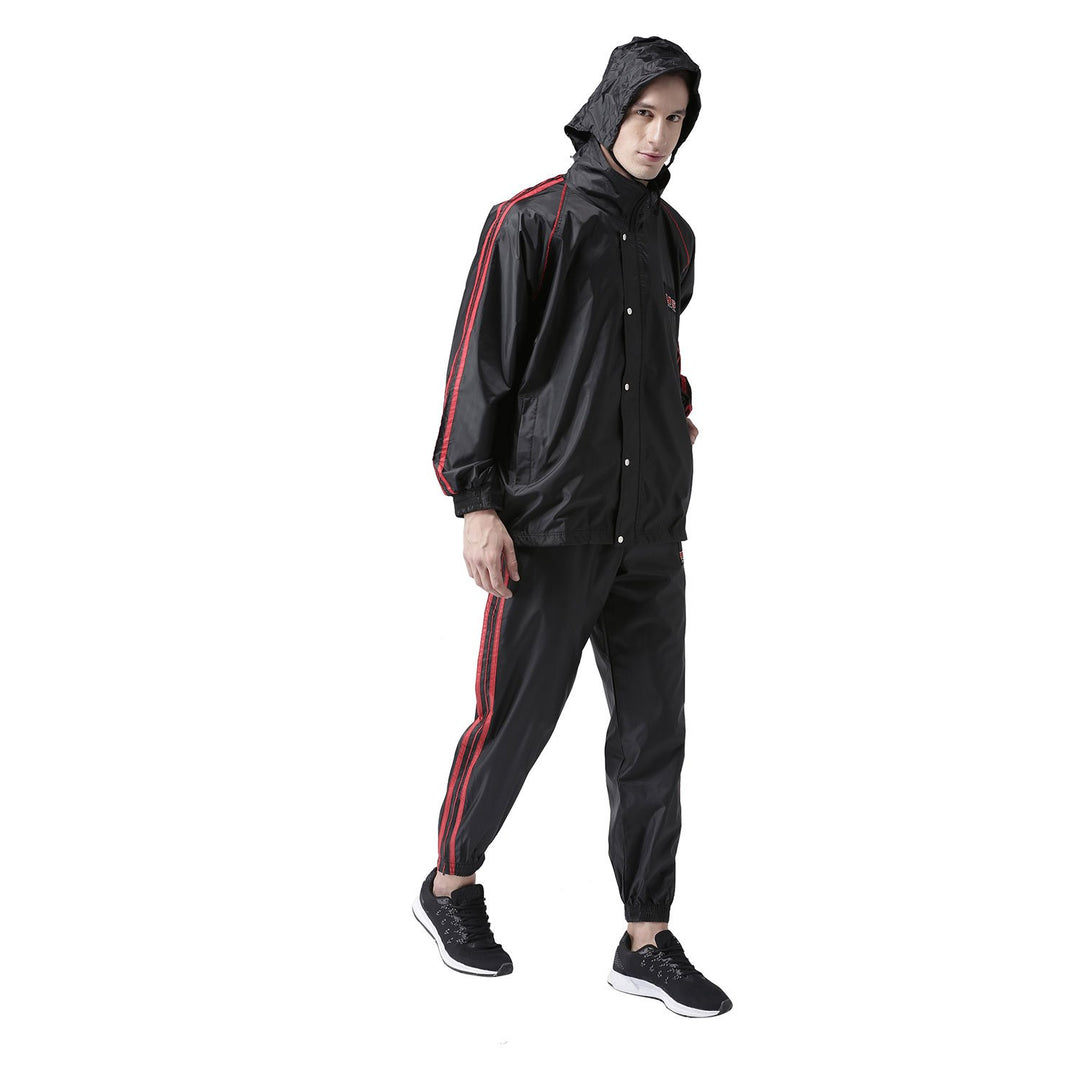 Men’s Zip Sauna Suit for Weight Loss, Running Exercise, Home Gym Workout – 411SZ
