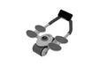 COUGAR Abs wheel Roller For Abdominal Core Strength Training Exercise Equipment || Home Gym-Ab Roller With Timer || Mobile Holder & Knee Pad || Men & Women-Abs Workout Machine For Core Plank Workout
