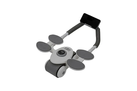 COUGAR Abs wheel Roller For Abdominal Core Strength Training Exercise Equipment || Home Gym-Ab Roller With Timer || Mobile Holder & Knee Pad || Men & Women-Abs Workout Machine For Core Plank Workout