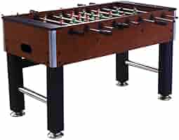 Wenge & Black Foosball Table | Soccer Table | Kibi Sports BB_KIBI