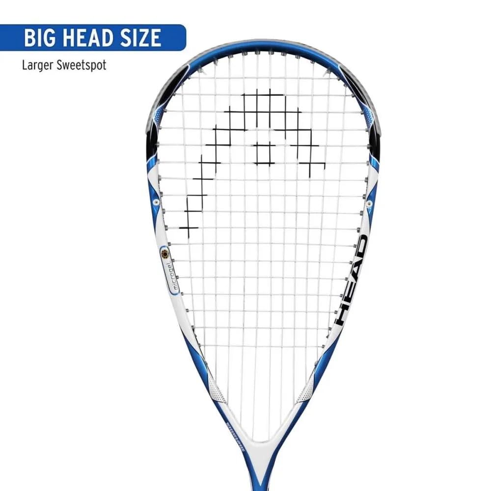 HEAD Micro Gel Graphite 125 Squash Racquet | Kibi Sports