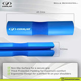 COUGAR Barbell Pad For Weight Lifting With Extra Cushion Squat Pad For Gym Rod Foam Hip Thrust Pad For Neck & Shoulder Support Standard Sponge Barbell For Gym Squats, Weightlifting