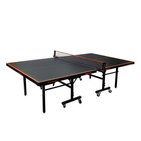 COUGAR  Gravity Table Tennis Table Black Top | Thickness 18Mm with Net Set, Table Cover, Features Quick Assembly and Play Back Mode