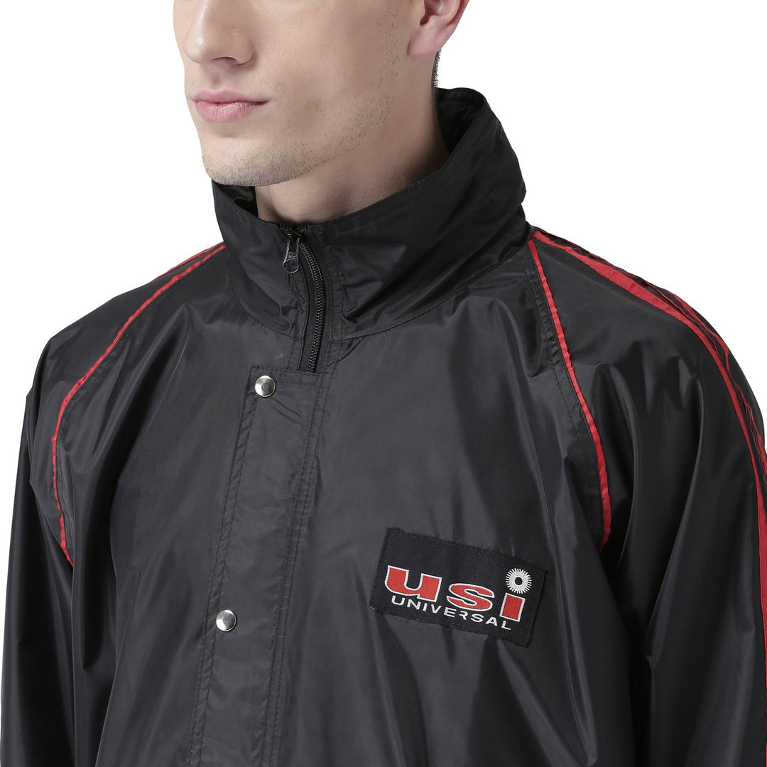 Men’s Zip Sauna Suit for Weight Loss, Running Exercise, Home Gym Workout – 411SZ
